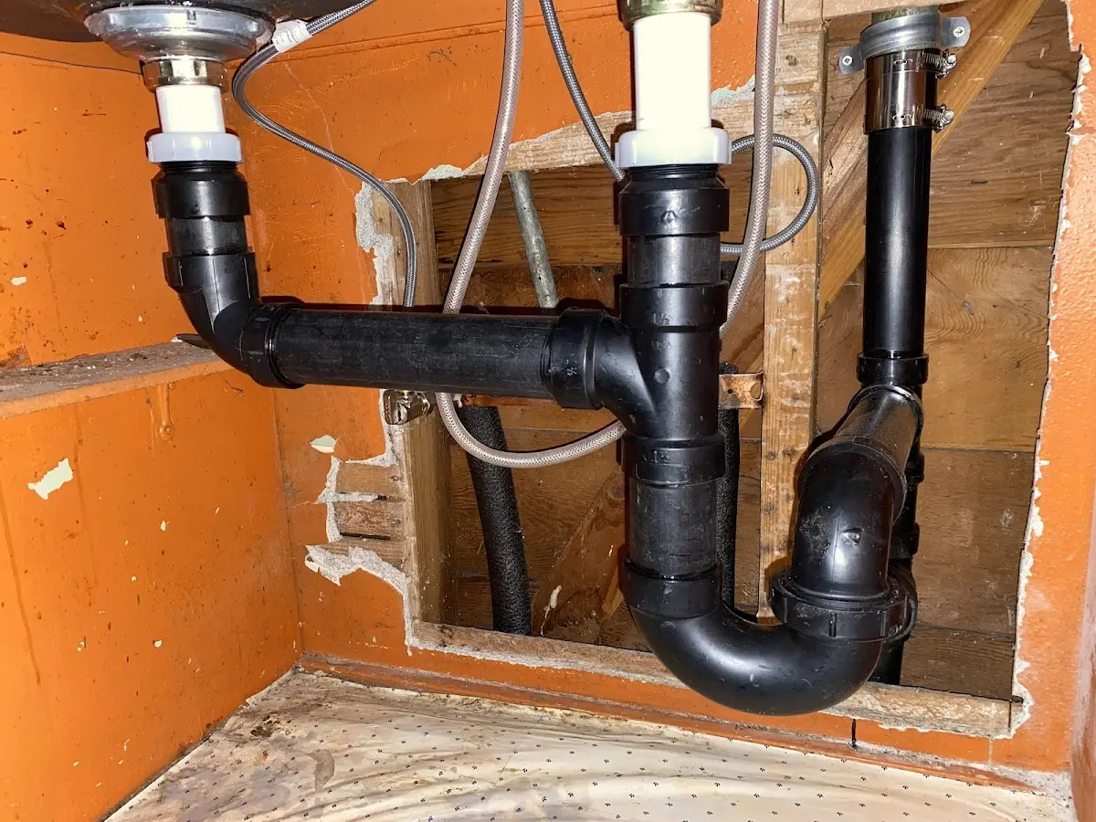 Professional Repiping Services equipment and tools on the job in Turlock